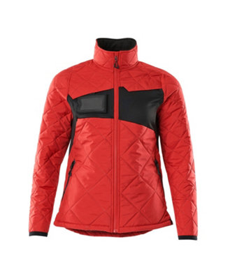 Mascot Accelerate Ladies Thermal Jacket With Climascot (Traffic Red/black)  (Xxxx Large) from B&Q