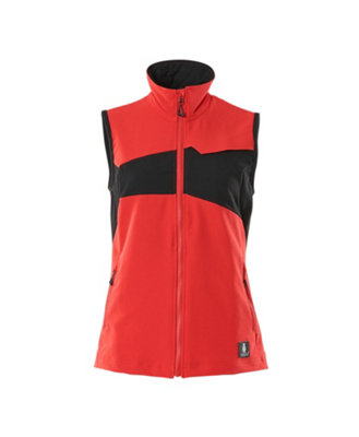 Mascot Accelerate Ladies Ultimate Stretch Light Gilet Jacket (Traffic Red/black)  (Xxxx Large) from B&Q