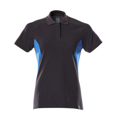 Mascot Accelerate Ladies Fit Polo Shirt (Dark Navy/azure Blue)  (Xxxxx Large) from B&Q