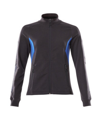 Mascot Accelerate Ladies Fit Zippered Sweatshirt (Dark Navy/azure Blue)  (Xxxxx Large) from B&Q