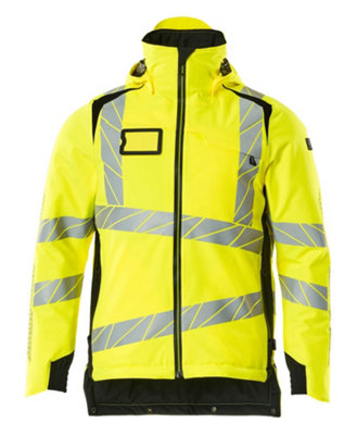 Mascot Accelerate Safe Lightweight Winter Jacket With ClimascotHi-Vis Yellow/black   (Xxx Large) from B&Q
