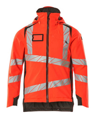 Mascot Accelerate Safe Lightweight Winter Jacket With ClimascotHi-Vis Red/dark Anthracite   (Xxxx Large) from B&Q
