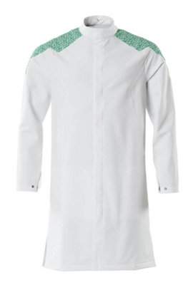 B&Q -  Food & Care Ultimate Stretch Jacket (White/grass Green)  (Xxxxx Large)