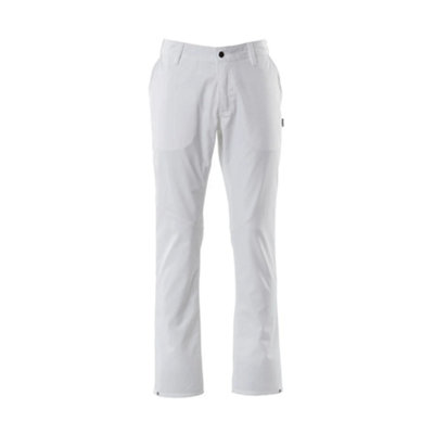 Mascot Food & Care Extra Lightweight Trousers (White)  (36.5) (Leg LengthRegular) from B&Q