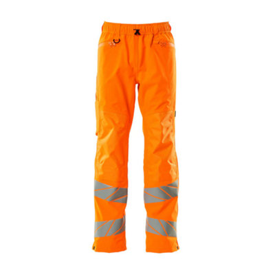 Mascot Accelerate Safe Over Trousers With Lightweight Lining (Hi-Vis Orange)  (Small) from B&Q