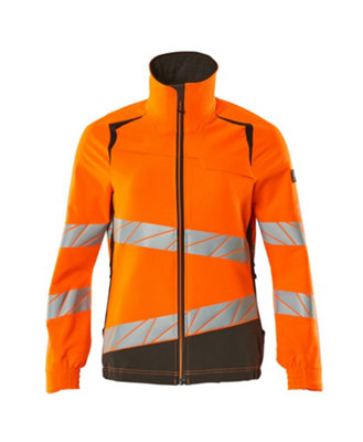 Mascot Accelerate Safe Ladies Fit Ultimate Stretch Work Jacket (Hi-Vis Orange/dark Anthracite)  (Xxx Large) from B&Q