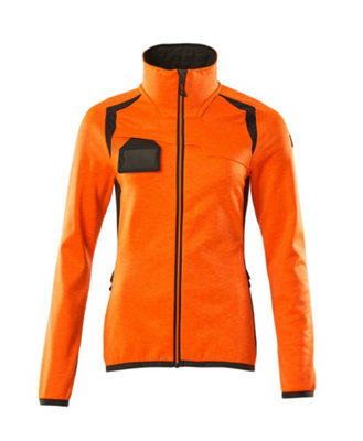 Mascot Accelerate Safe Ladies Microfleece Jacket With Zipper (Hi-Vis Orange/dark Anthracite)  (Xxx Large) from B&Q
