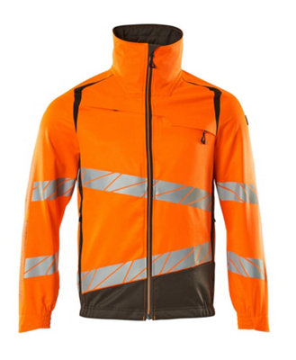 Mascot Accelerate Safe Work Jacket With Stretch Zones (Hi-Vis Orange/dark Anthracite)  (Medium) from B&Q
