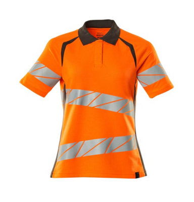 Mascot Accelerate Safe Ladies Fit Polo Shirt (Hi-Vis Orange/dark Anthracite)  (Xx Large) from B&Q