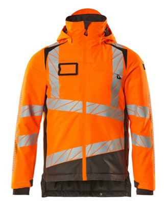 Mascot Accelerate Safe Winter Jacket With Climascot (Hi-Vis Orange/dark Anthracite)  (Xxxx Large) from B&Q