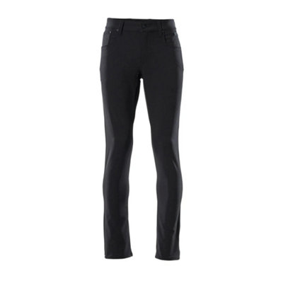 Mascot Frontline Ultimate Stretch Lightweight Trousers (Black)  (34.5) (Leg LengthLong) from B&Q