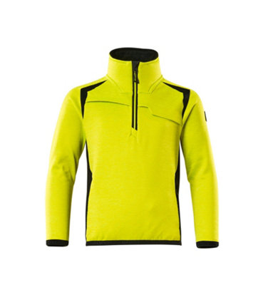 Mascot Accelerate Safe Junior Fleece Jumper With Zipper (Hi-Vis Jacket)  (128Cm) from B&Q