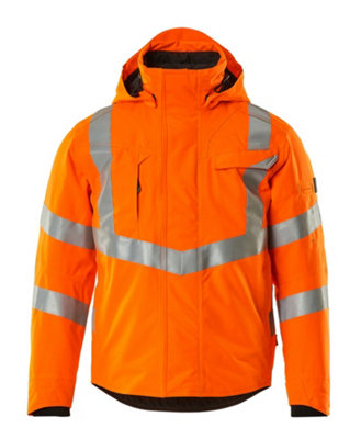 Mascot Safe Supreme Hastings Winter Jacket (Hi-Vis Orange)  (Xxxx Large) from B&Q