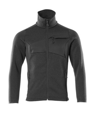 Mascot Accelerate Knitted Cardigan With Zipper (Black)  (Medium) from B&Q