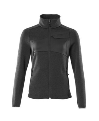 Mascot Accelerate Ladies Knitted Cardigan With Zipper (Black)  (Xxx Large) from B&Q