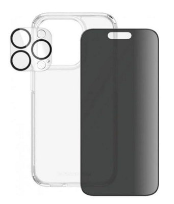 Panzerglass 3-In-1 Privacy Bundle Iphone 15 ProScreen Protector/back Case/lens Protector from B&Q