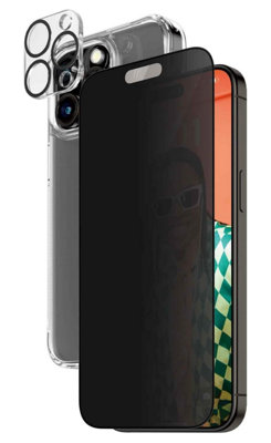 Panzerglass 3-In-1 Privacy Bundle Iphone 15 Pro Max from B&Q