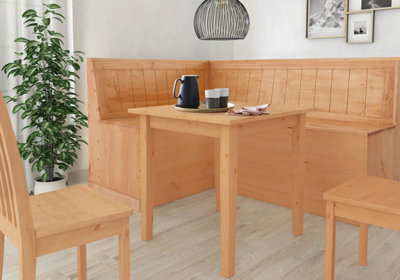  - Dorel Home Sara Kitchen Corner Bench S In Stain Wax