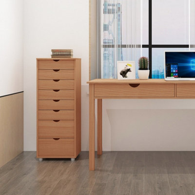 Dorel Gava Chest With Drawers In Stained Wax Size 8 B&Q