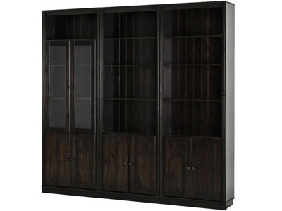 Dorel Home Anita Wall Unit 4 Honey Lacquer from B&Q