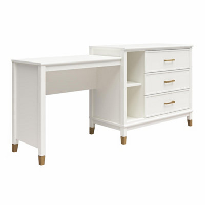 Dorel Home Westerleigh 3-In-1 Media Dresser White from B&Q