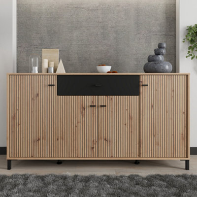 Dorel Home Avignon Cabinet, Artisan Oak - Artisian Oak - Image 4