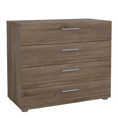 Furniture To Go Pepe Chest Of 4 Drawers In Truffle Oak
