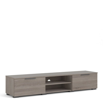 Furniture To Go Match Tv Unit 2 Drawers 2 Shelf In Truffle Oak
