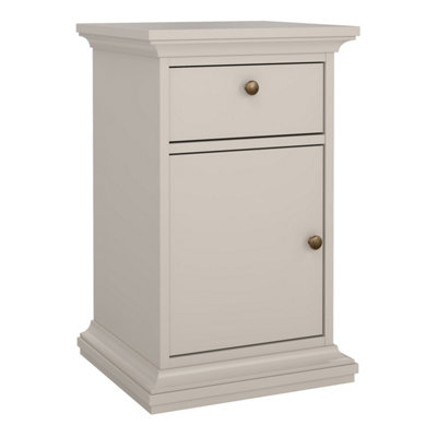 Furniture To Go Paris Nightstand 1 Door 1 Drawer In Cashmere from B&Q