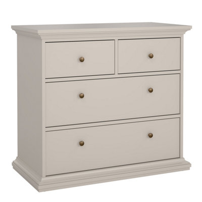 Furniture To Go Paris Chest Of 4 Drawers In Cashmere from B&Q