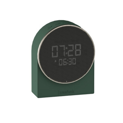 B&Q -  Ivy Alarm Clock With Bluetooth SpeakerNordic Green
