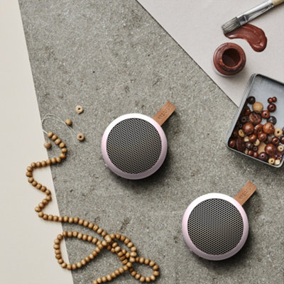 Kreafunk Ago 2 Bluetooth SpeakerDusty Pink from B&Q