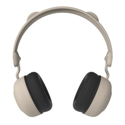 Kreafunk Kids Buzz Junior Bluetooth HeadphonesIvory Sand from B&Q