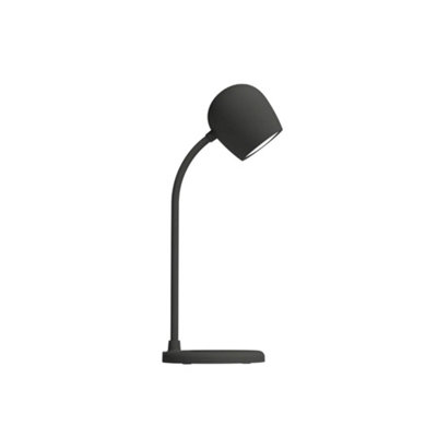 Kreafunk Ellie Lamp With Wireless Charger & Bluetooth SpeakerBlack from B&Q