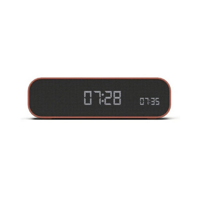 Kreafunk Wakie Qi Charging Bt Speaker Alarm Clock 16Cm - Terracotta - Image 4
