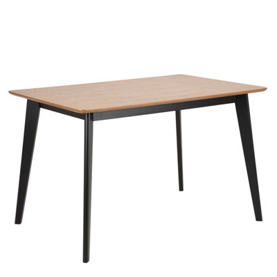Furniture To Go Florence Roxby Dining Table Oak And Black - Image 7