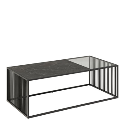 B&Q -  Strington Coffee Table In Black
