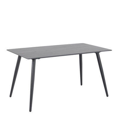 Furniture To Go Black Wicklow Ceramic Dining Table In - No - Image 6