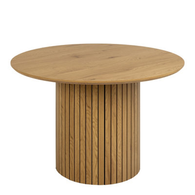 Furniture To Go Yale Dining Table In Matt Wild Oak from B&Q