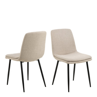 Furniture To Go Becca Dining Chair Set Of 4 - Beige - Image 4