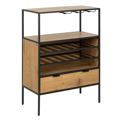 Furniture To Go Seaford Cabinet In And Oak Black