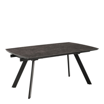 Furniture To Go Black Burn Ceramic Dining Table - No - Image 6