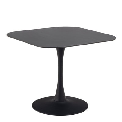 Furniture To Go Black Malta Ceramic Square Dining Table