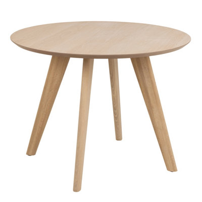 Furniture To Go Townsville Round Dining Table In And Oak White