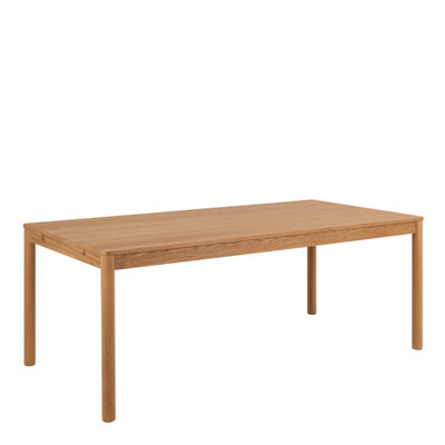 Furniture To Go Atlantic  Dining Table In Oak Lacquered Veneer