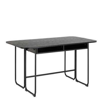 B&Q -  Darlington  Dining Table In Black