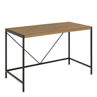 B&Q -  Bahamas Office Desk And Black And Oak