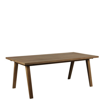 Furniture To Go A-Line Rectanglar Dining Table In Smoked Oak from B&Q