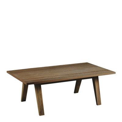 B&Q -  A-Line Coffee Table In Smoked Oak