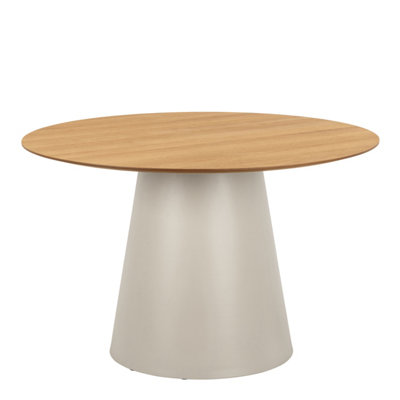 Freemans Black Oak Soli Round Dining Table 120Cm - Image 2